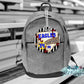 Personalized Team Spirit Softball Bag Tag