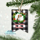 Buffalo Plaid Photo Bunting Ornament