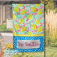 Bright Lemon Polka Dot Personalized Kitchen Towel