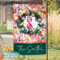 Bright Spring Floral Garden Flag