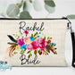 Boho Bright Floral Linen Bag