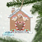 Christmas Family Gingerbread House Ornament