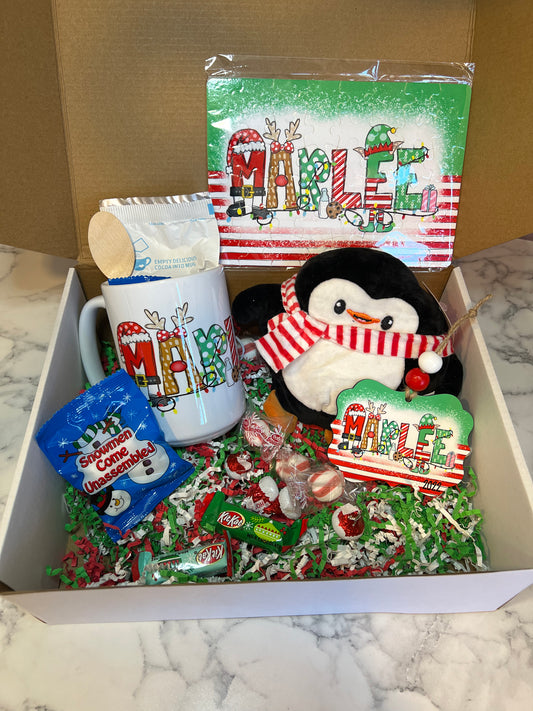 Personalized Santa Christmas Eve Box