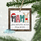 Christmas Alphabet Name Ornament