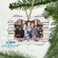 Wooden Frame Merry Christmas Photo Ornament