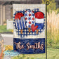 Patriotic Popsicles Garden Flag