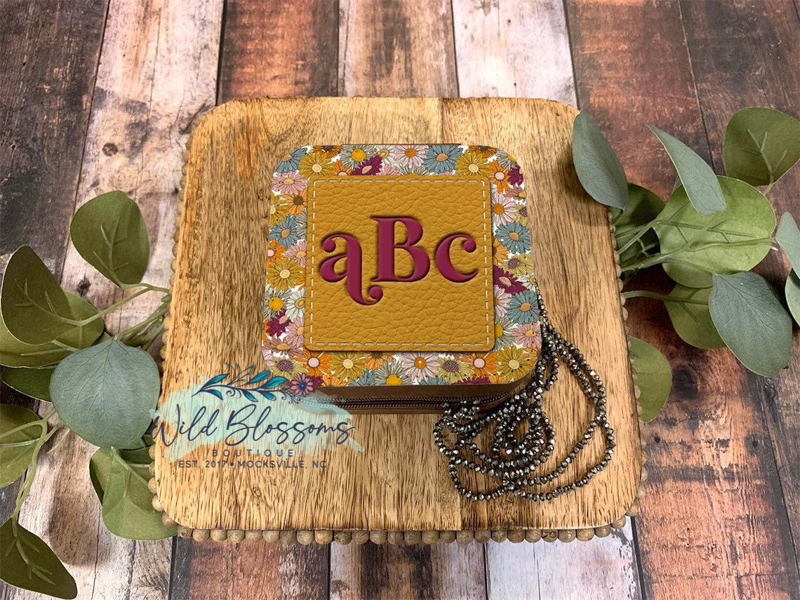 Personalized Jewelry Boxes - 12 Designs To Choose From