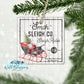 Family Name Sleigh Company Ornament