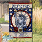 Welcome Patriotic Statue Of Liberty Garden Flag