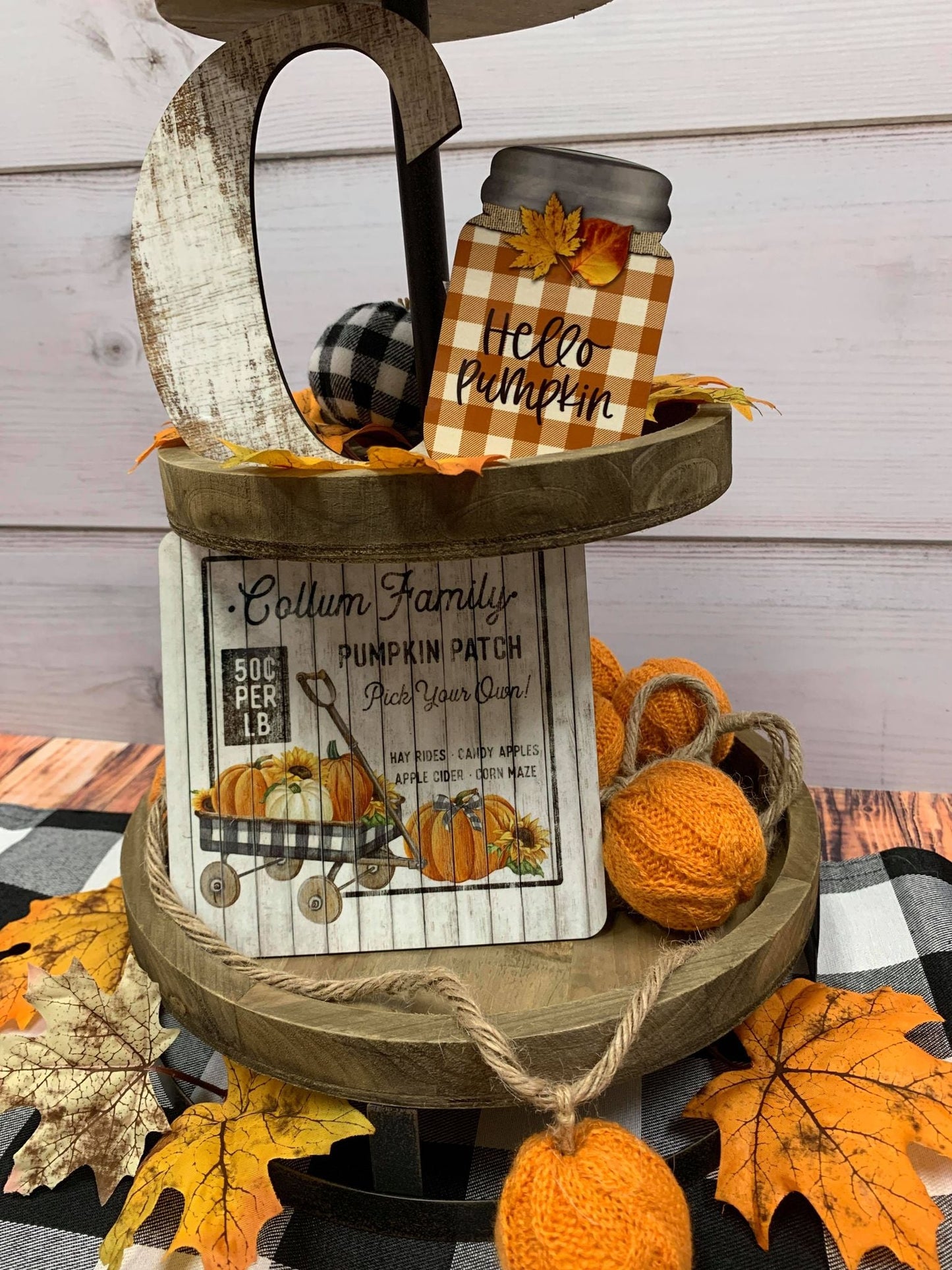 Fall Tiered Tray Decor Bundle