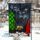 All is Calm, All is Bright Nativity Garden Flag