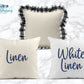 Bunnies In Love Personalized Pillow