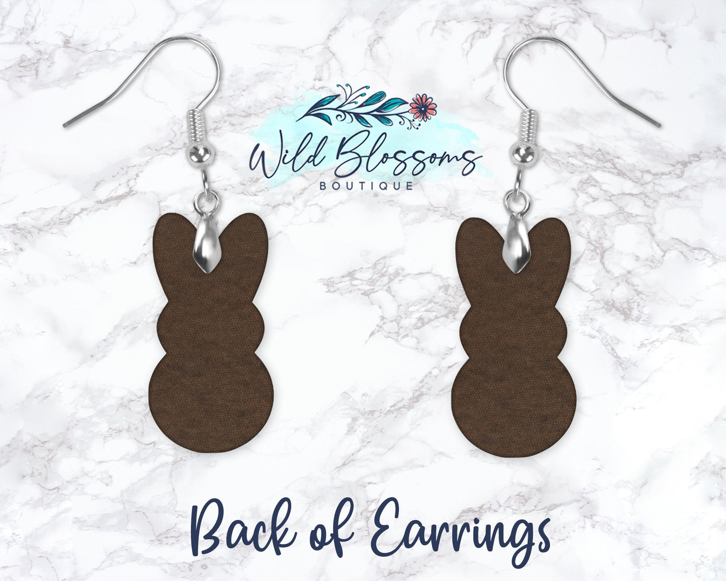 Colorful Easter Egg Bunny Drop Earrings