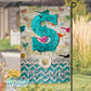 Boho Colorful Bird Garden Flag