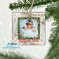 Christmas Wooden Frame Photo Ornament