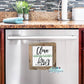 Farmhouse Clean / Dirty Dishwasher Magnet