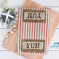 Farmhouse Grain Sack Ticking Kitchen Towel