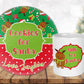 Gingerbread Cookies And Milk For Santa Glass Cutting Board And Mug Set