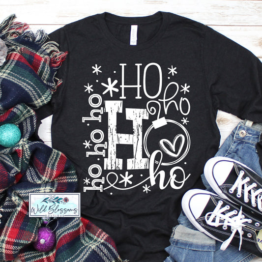 Ho Ho Ho Graphic Tee