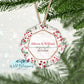 Engagement Holly Berry Ornament