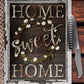 Home Sweet Home Glass Cutting Board