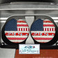 American Flag Patchwork Car Coasters