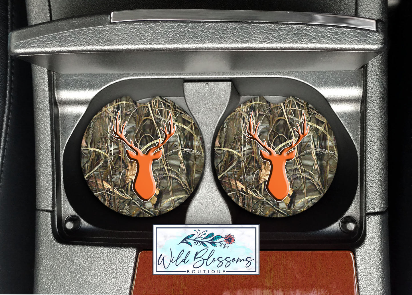 Camouflage Car Coasters