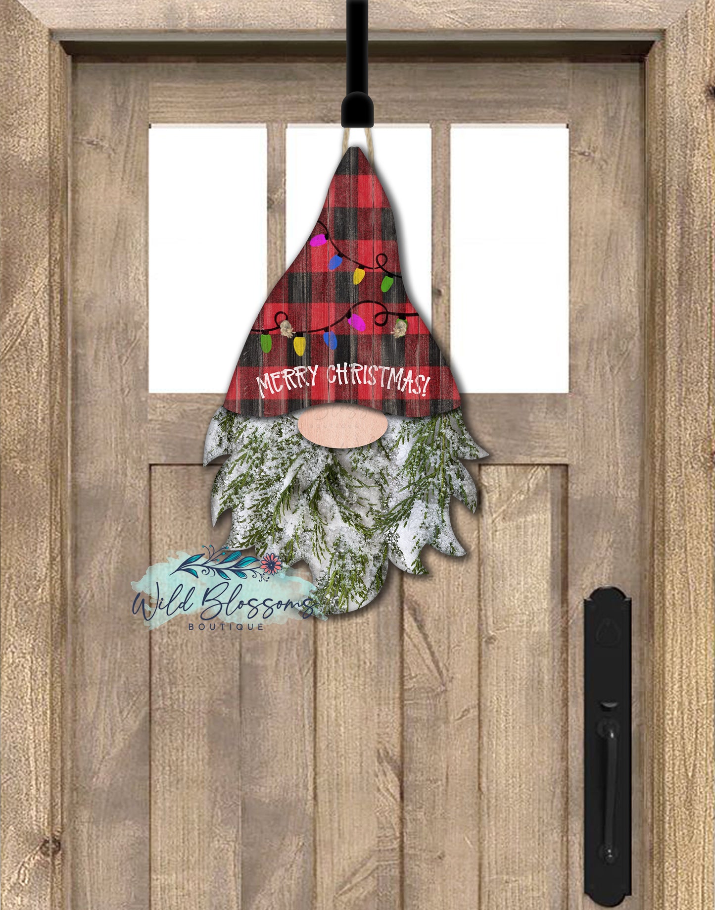 Lumberjack Gnome Door Hanger