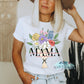 Custom Birth Flowers Mother's Day Graphic Tee