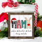 Christmas Alphabet Name Sign