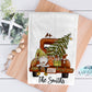 Merry And Bright Gnome Christmas Truck Kitchen Towel