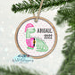 Boy or Girl Christmas Dinosaur Ornament