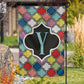 Moroccan Quatrefoil Garden Flag