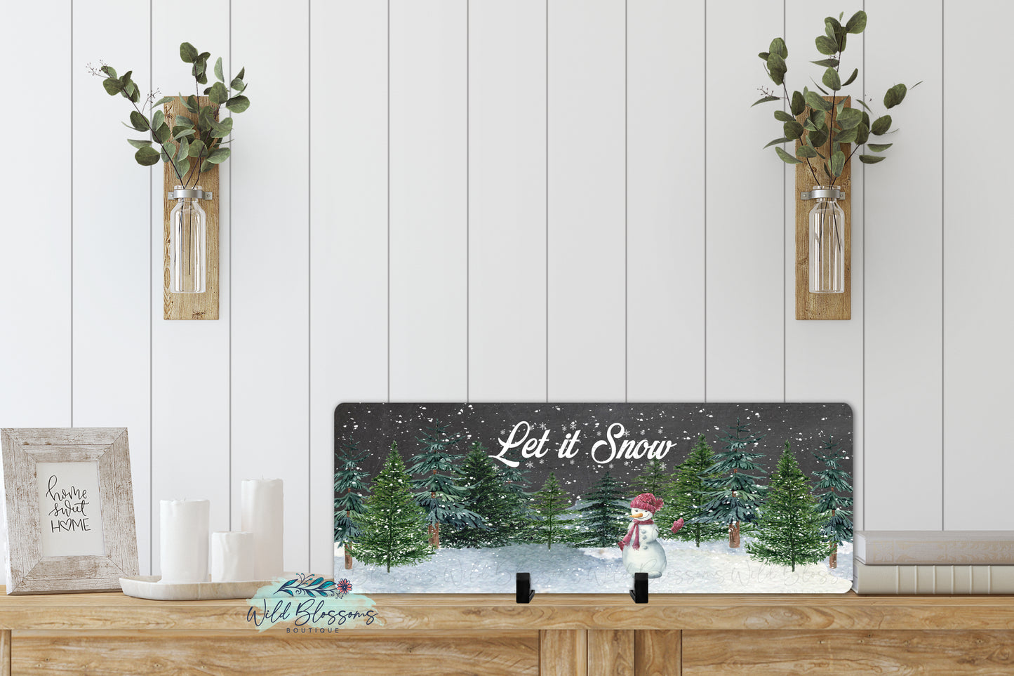 Let It Snow Door Hanger | Sign