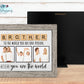 Brother Scrabble Tile Photo Picture Frame