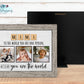 Mimi Scrabble Tile Photo Picture Frame