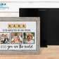 Nana Scrabble Tile Photo Picture Frame