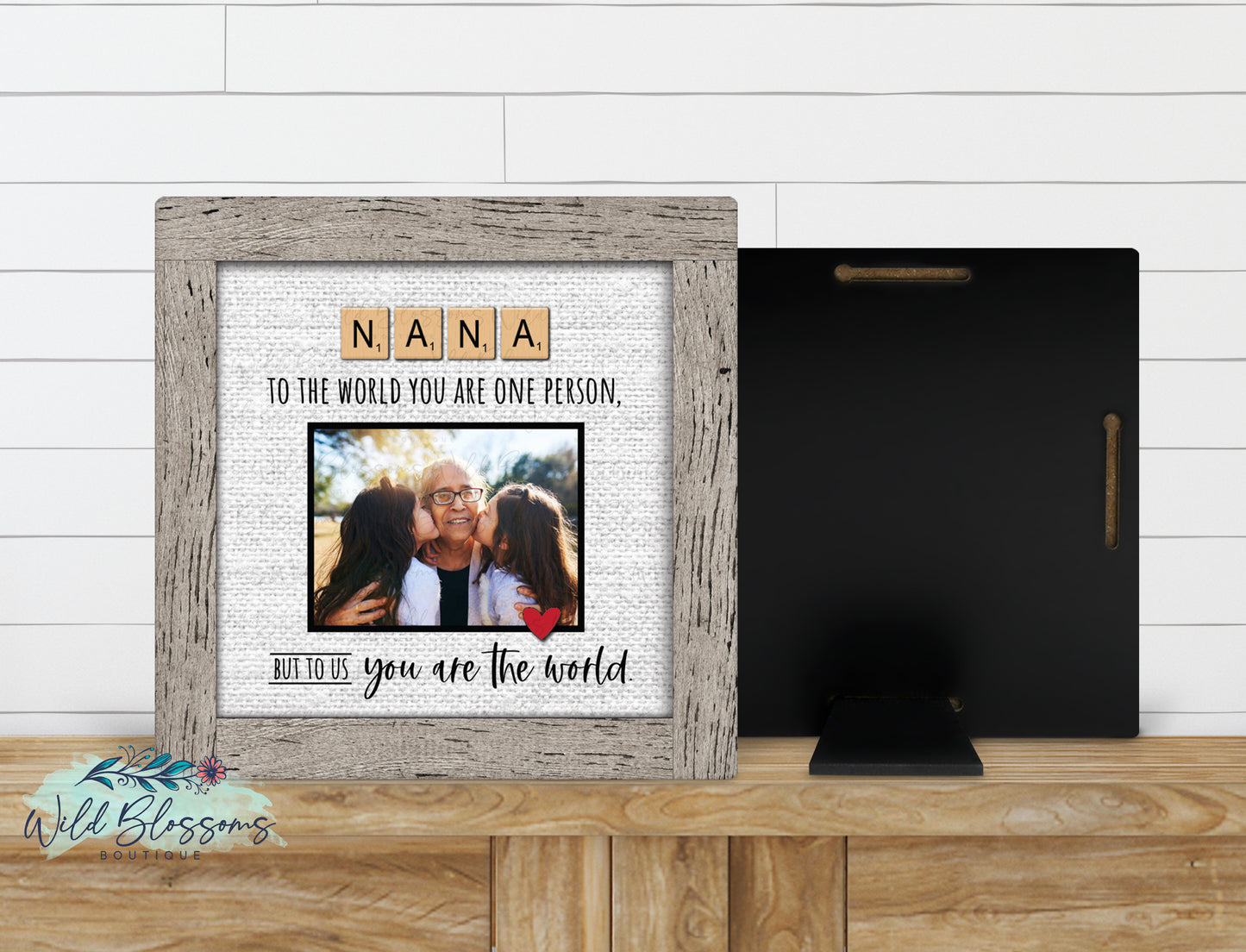 Nana Scrabble Tile Photo Picture Frame