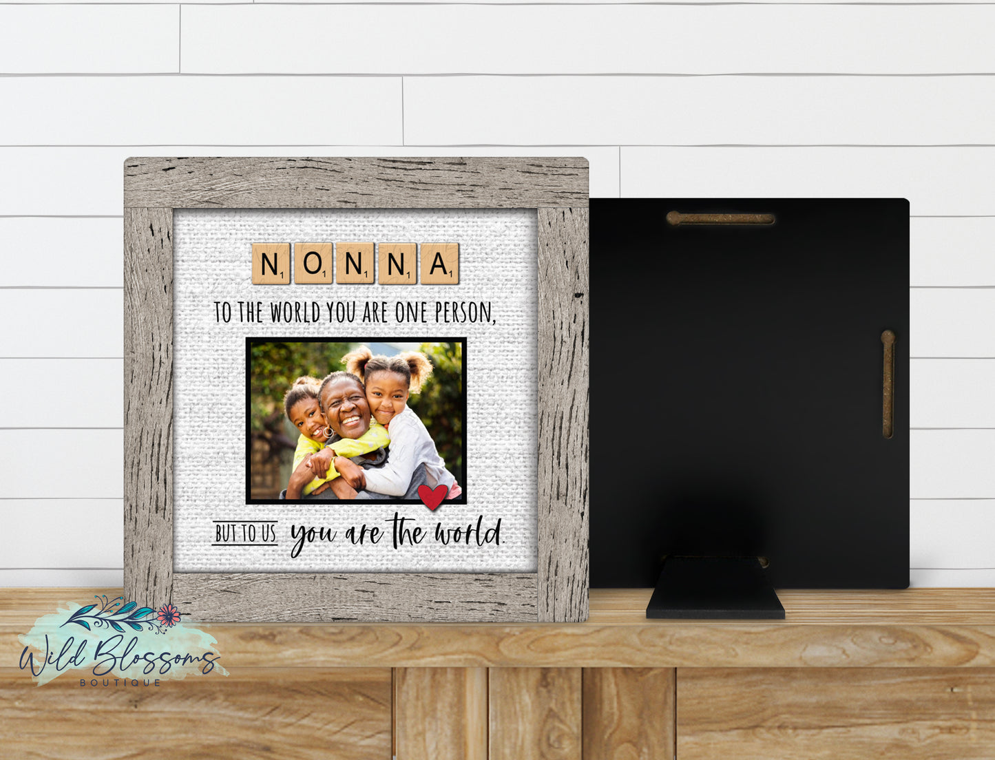 Nonna Scrabble Tile Photo Picture Frame