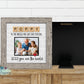 Poppy Scrabble Tile Photo Picture Frame