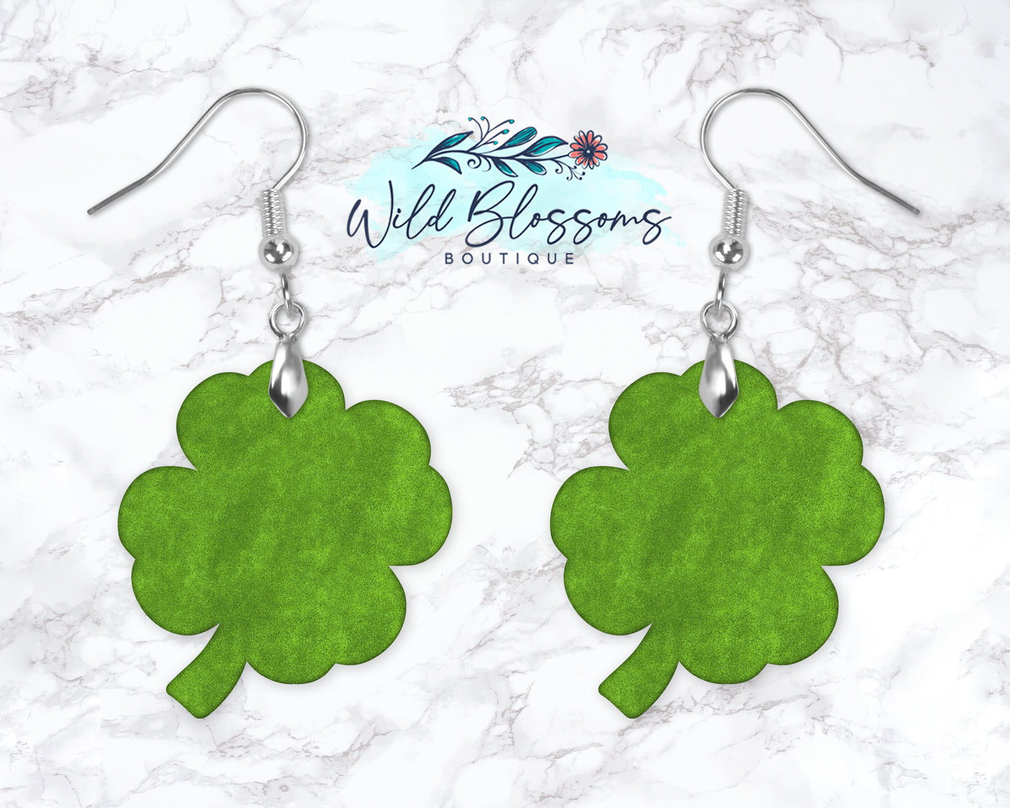 Shamrock Drop Earrings