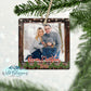 Wooden Rustic Frame Photo Ornament