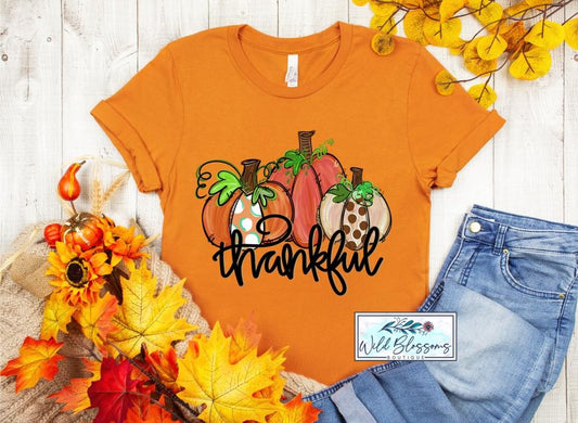 Thankful Pumpkins Trio