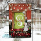 Whimsical Snowman Merry Christmas Garden Flag