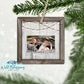 Just Married Photo Ornament