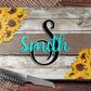 Wooden Sunflower Glass Cutting Board